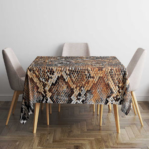 African Wild Animal Skins Tablecloth Vintage Snake Skin Pattern - African Pride