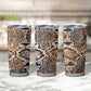 African Wild Animal Skins Tumbler Cup Vintage Snake Skin Pattern - African Pride