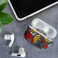 African Wild Animal Skins AirPods Case Triangles Pattern Afro Pattern Style