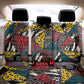 African Wild Animal Skins Back Car Seat Cover Triangles Pattern Afro Pattern Style - African Pride