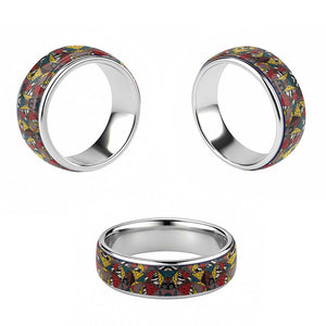 African Wild Animal Skins Classic Ring Triangles Pattern Afro Pattern Style - African Pride