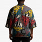 African Wild Animal Skins Kimono Triangles Pattern Afro Pattern Style