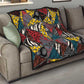African Wild Animal Skins Quilt Triangles Pattern Afro Pattern Style - African Pride