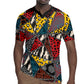African Wild Animal Skins Rugby Jersey Triangles Pattern Afro Pattern Style - African Pride