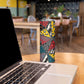African Wild Animal Skins Skinny Tumbler Triangles Pattern Afro Pattern Style - African Pride