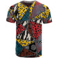 African Wild Animal Skins T shirt Triangles Pattern Afro Pattern Style - African Pride