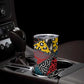 African Wild Animal Skins Tumbler Cup Triangles Pattern Afro Pattern Style - African Pride