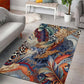 African Wild Animal Skins Area Rug Unique Leopard Zebra And Snake Patterns - African Pride