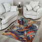African Wild Animal Skins Area Rug Unique Leopard Zebra And Snake Patterns - African Pride