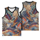 African Wild Animal Skins Basketball Jersey Unique Leopard Zebra And Snake Patterns - African Pride