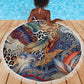 African Wild Animal Skins Beach Blanket Unique Leopard Zebra And Snake Patterns - African Pride