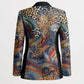 African Wild Animal Skins Blazer Unique Leopard Zebra And Snake Patterns