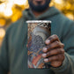 African Wild Animal Skins 4 in 1 Can Cooler Tumbler Unique Leopard Zebra And Snake Patterns - African Pride