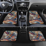 African Wild Animal Skins Car Mats Unique Leopard Zebra And Snake Patterns - African Pride