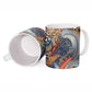 African Wild Animal Skins Ceramic Mug Unique Leopard Zebra And Snake Patterns