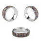 African Wild Animal Skins Classic Ring Unique Leopard Zebra And Snake Patterns - African Pride