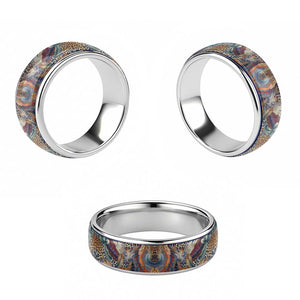African Wild Animal Skins Classic Ring Unique Leopard Zebra And Snake Patterns - African Pride