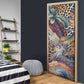 African Wild Animal Skins Door Cover Unique Leopard Zebra And Snake Patterns