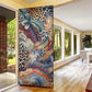African Wild Animal Skins Door Cover Unique Leopard Zebra And Snake Patterns