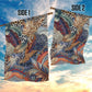 African Wild Animal Skins Garden Flag Unique Leopard Zebra And Snake Patterns - African Pride