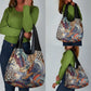 African Wild Animal Skins Grocery Bag Unique Leopard Zebra And Snake Patterns - African Pride