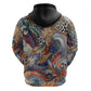African Wild Animal Skins Hoodie Unique Leopard Zebra And Snake Patterns - African Pride