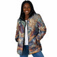African Wild Animal Skins Padded Jacket Unique Leopard Zebra And Snake Patterns