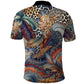 African Wild Animal Skins Polo Shirt Unique Leopard Zebra And Snake Patterns - African Pride