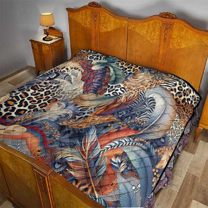 African Wild Animal Skins Quilt Unique Leopard Zebra And Snake Patterns - African Pride