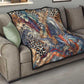 African Wild Animal Skins Quilt Unique Leopard Zebra And Snake Patterns - African Pride