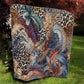 African Wild Animal Skins Quilt Unique Leopard Zebra And Snake Patterns - African Pride