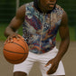 African Wild Animal Skins Sleeveless Zip Hoodie Unique Leopard Zebra And Snake Patterns - African Pride