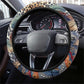 African Wild Animal Skins Steering Wheel Cover Unique Leopard Zebra And Snake Patterns - African Pride