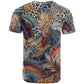 African Wild Animal Skins T shirt Unique Leopard Zebra And Snake Patterns - African Pride