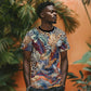 African Wild Animal Skins T shirt Unique Leopard Zebra And Snake Patterns - African Pride