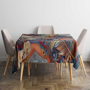 African Wild Animal Skins Tablecloth Unique Leopard Zebra And Snake Patterns - African Pride