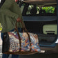 African Wild Animal Skins Travel Bag Unique Leopard Zebra And Snake Patterns