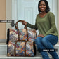 African Wild Animal Skins Travel Bag Unique Leopard Zebra And Snake Patterns