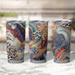 African Wild Animal Skins Tumbler Cup Unique Leopard Zebra And Snake Patterns - African Pride
