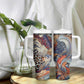 African Wild Animal Skins Tumbler With Handle Unique Leopard Zebra And Snake Patterns - African Pride