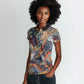 African Wild Animal Skins Women Polo Shirt Unique Leopard Zebra And Snake Patterns - African Pride