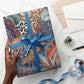 African Wild Animal Skins Wrapping Paper Unique Leopard Zebra And Snake Patterns - African Pride