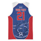 World Football 2026 Cape Verde Custom Basketball Jersey Tubaroes Azuis Blue Shark - African Pride