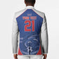 World Football 2026 Cape Verde Custom Blazer Tubaroes Azuis Blue Shark - African Pride