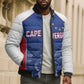 World Football 2026 Cape Verde Custom Bomber Puffer Jacket Tubaroes Azuis Blue Shark - African Pride