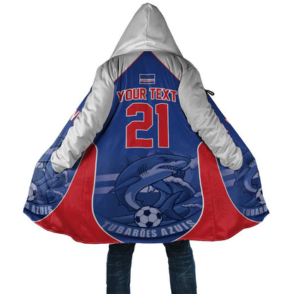 World Football 2026 Cape Verde Custom Cloak Tubaroes Azuis Blue Shark - African Pride