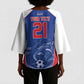 World Football 2026 Cape Verde Custom Kimono Sleeve Blouse Tubaroes Azuis Blue Shark - African Pride