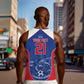 World Football 2026 Cape Verde Custom Men Tank Top Tubaroes Azuis Blue Shark - African Pride
