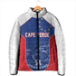 World Football 2026 Cape Verde Custom Padded Jacket Tubaroes Azuis Blue Shark - African Pride