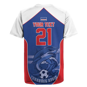 World Football 2026 Cape Verde Custom Rugby Jersey Tubaroes Azuis Blue Shark - African Pride